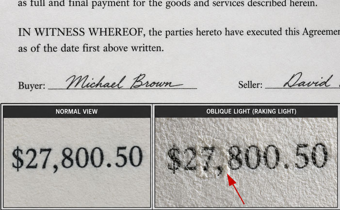 Document Forgery and Alteration Detection